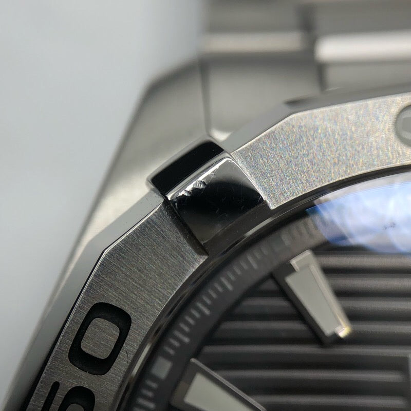 タグ・ホイヤー TAG HEUER アクアレーサー WBD2113.BA0928 グレー SS 自動巻き メンズ 腕時計