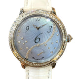 ブランパン BLANCPAIN レディバード ブルーシェル 3650A-3554L-58B ブルーシェル K18WG 自動巻き レディース 腕時計