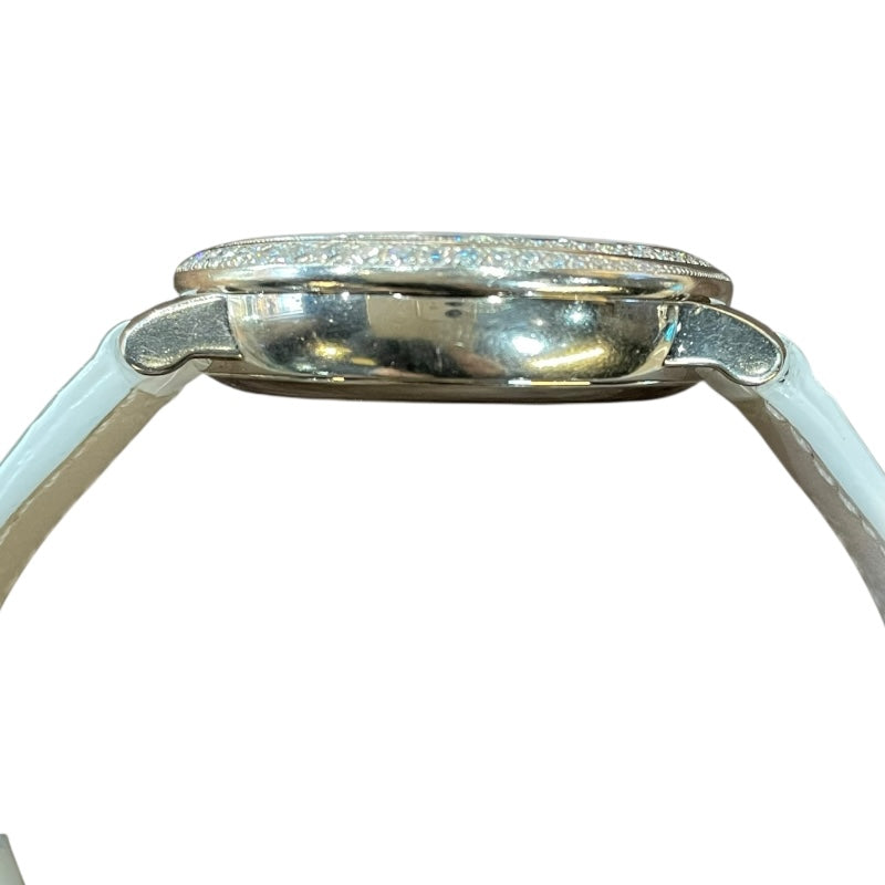 ブランパン BLANCPAIN レディバード ブルーシェル 3650A-3554L-58B ブルーシェル K18WG 自動巻き レディース 腕時計