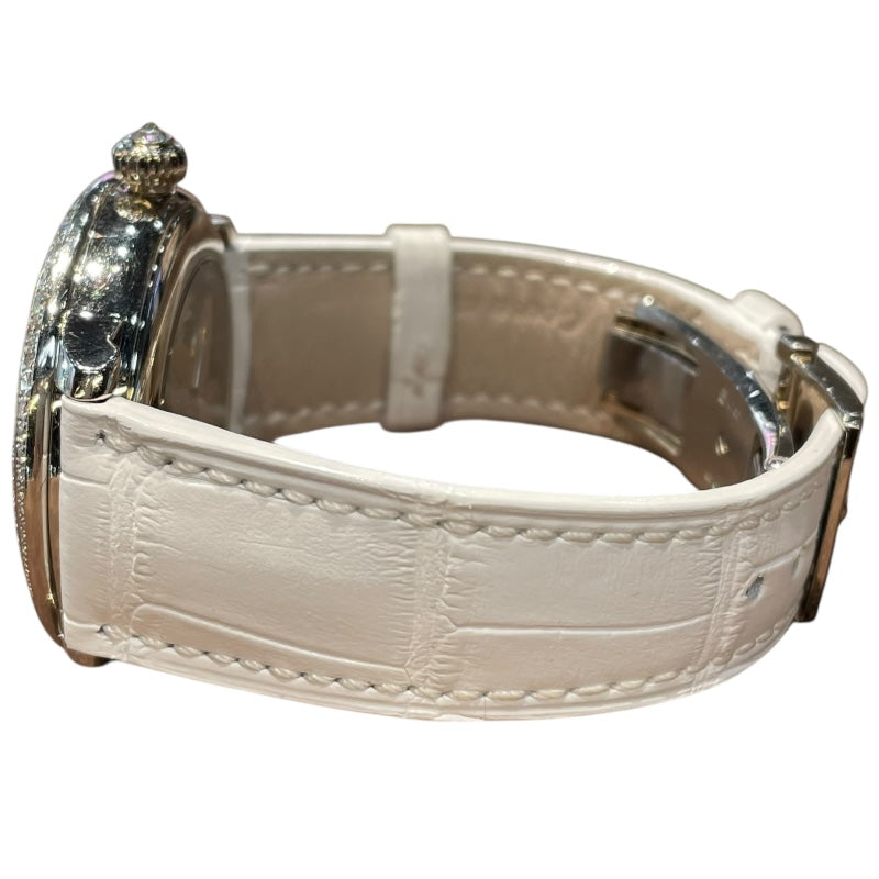 ブランパン BLANCPAIN レディバード ブルーシェル 3650A-3554L-58B ブルーシェル K18WG 自動巻き レディース 腕時計