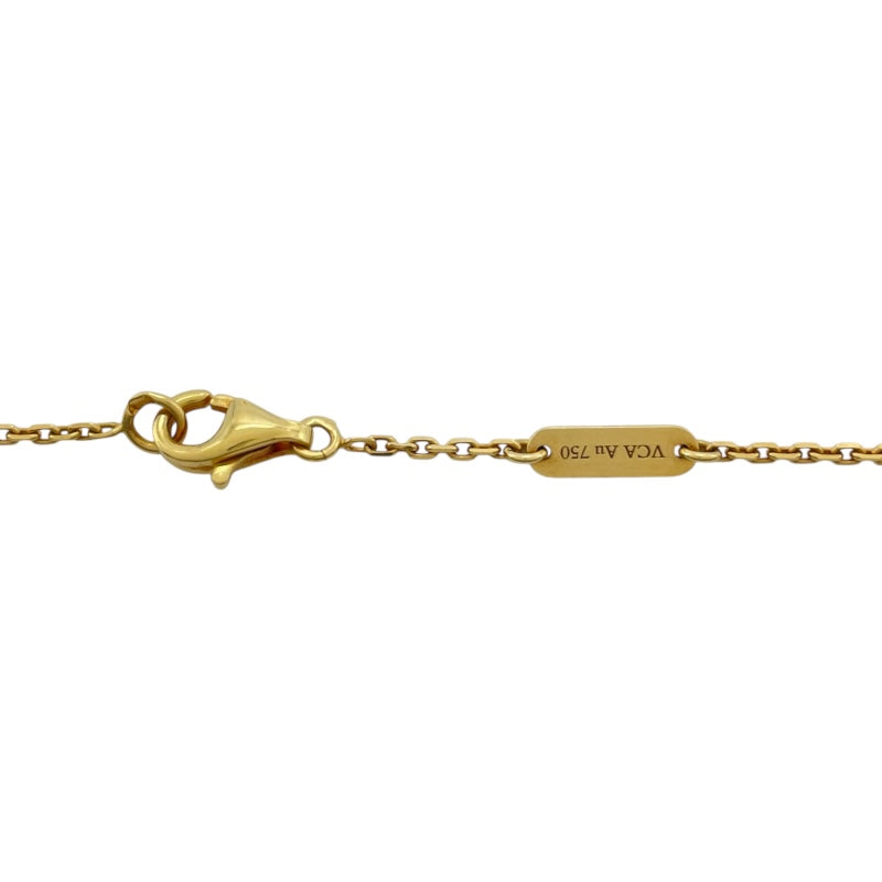 ヴァンクリーフ＆アーペル Van Cleef & Arpels ヴィンテージアルハンブラ オニキス ネックレス ゴールド Au750 ジュエリー
