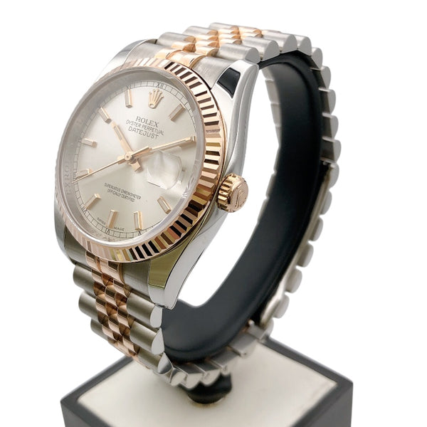 ロレックス ROLEX デイトジャスト36 116231 PG×SS メンズ 腕時計