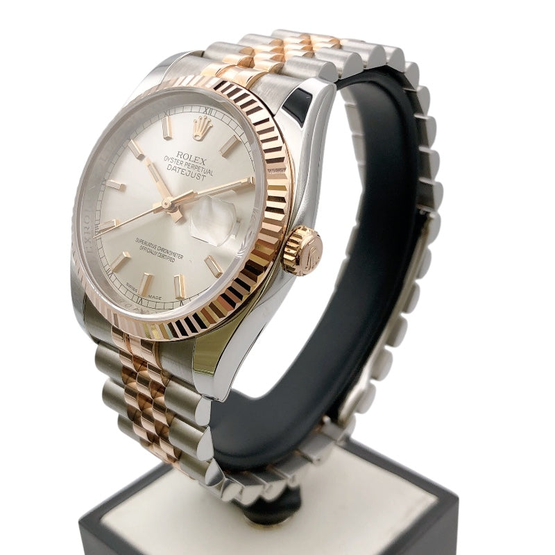 ロレックス ROLEX デイトジャスト36 116231 PG×SS メンズ 腕時計