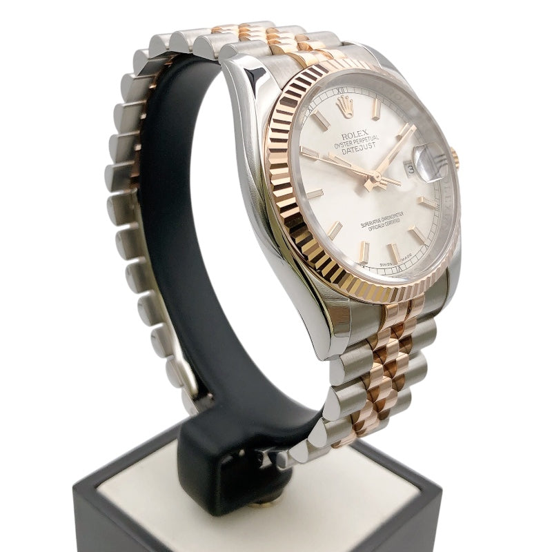 ロレックス ROLEX デイトジャスト36 116231 PG×SS メンズ 腕時計