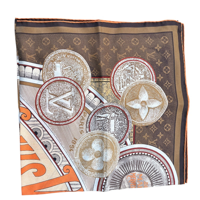 ルイ・ヴィトン LOUIS VUITTON カレ90 マルメルヴェイユーズ M92998 レディース スカーフ