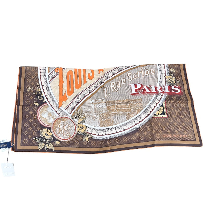 ルイ・ヴィトン LOUIS VUITTON カレ90 マルメルヴェイユーズ M92998 レディース スカーフ