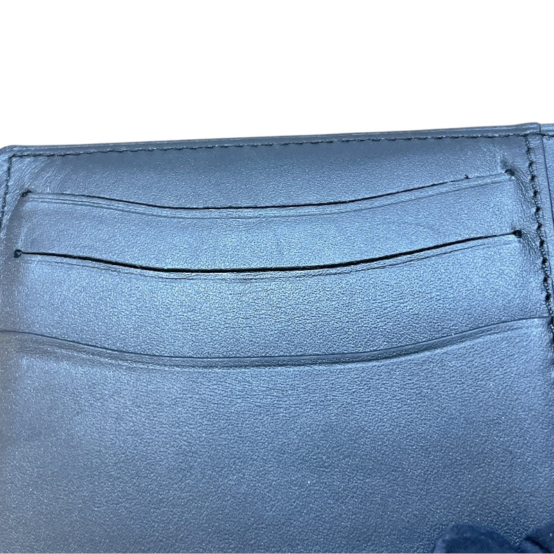 ベルルッティ Berluti カリグラフィマネークリップ　二つ折り財布 ブラウン メンズ 二つ折り財布