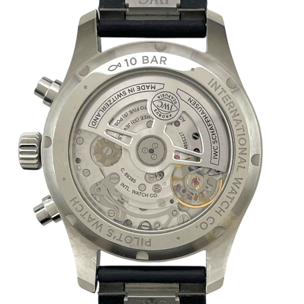 インターナショナルウォッチカンパニー IWC パイロットウォッチクロノグラフ 41 IW388101 ブルー SS 自動巻き メンズ 腕時計