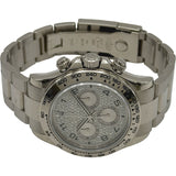 ロレックス ROLEX デイトナ 116509 パヴェダイヤモンド/シルバー ホワイトゴールド 自動巻き メンズ 腕時計