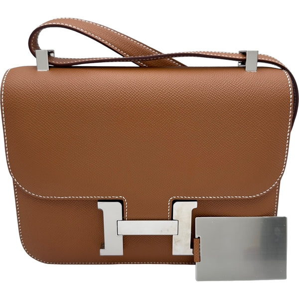 エルメス HERMES コンスタンス3 24 B刻印 ゴールド シルバー金具 