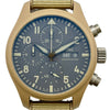 インターナショナルウォッチカンパニー IWC パイロットウォッチ クロノグラフ 41 トップガン モハーヴェデザート IW389402 ダークブラウン セラミック 自動巻き メンズ 腕時計