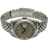 ロレックス ROLEX デイトジャスト 16234G シルバー ホワイトゴールド/ステンレススチール 自動巻き メンズ 腕時計