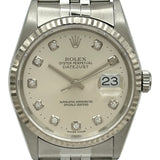 ロレックス ROLEX デイトジャスト 16234G シルバー ホワイトゴールド/ステンレススチール 自動巻き メンズ 腕時計