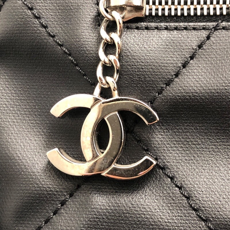 シャネル CHANEL パリビアリッツトートGM A34210 16番台 ブラック 