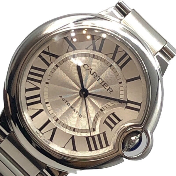 カルティエ Cartier バロンブルー ドゥ カルティエ W6920046 ホワイト ステンレススチール レディース 腕時計