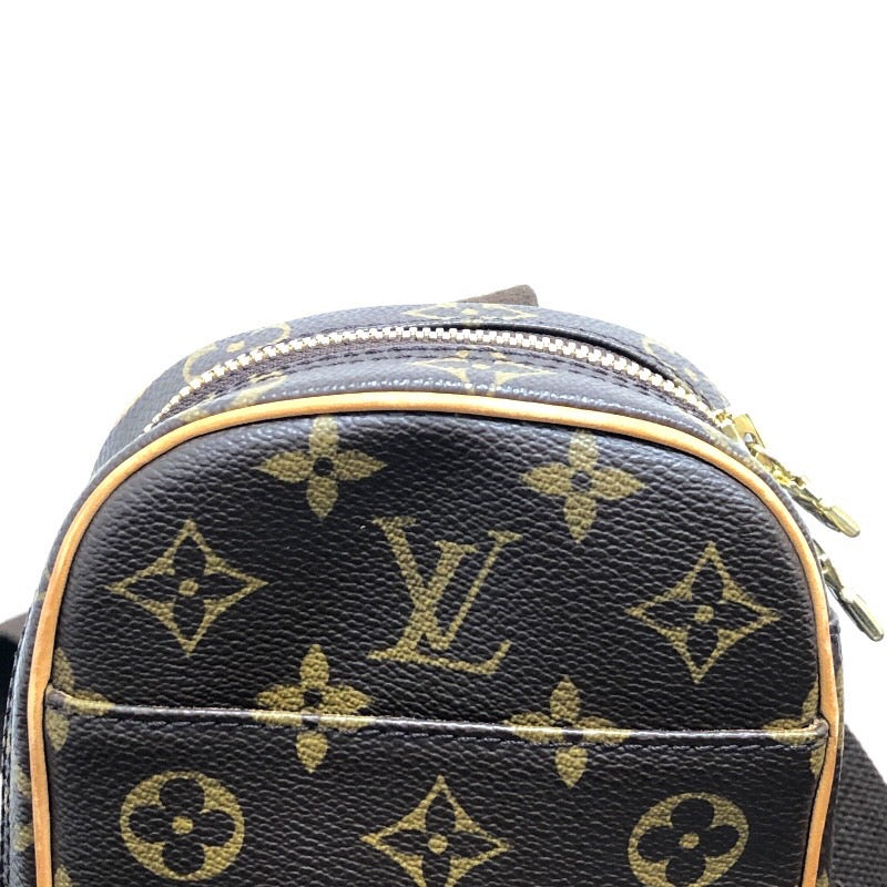 ルイ・ヴィトン LOUIS VUITTON ポシェットガンジュ M51870 ブラウン モノグラムキャンバス ユニセックス ショルダーバッグ