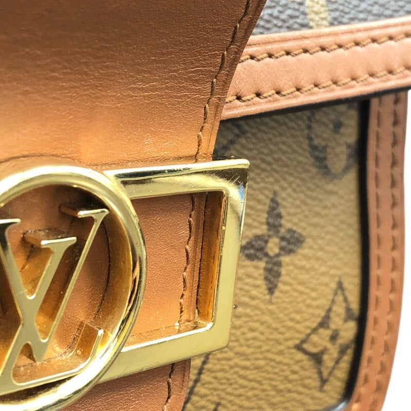 ルイ・ヴィトン LOUIS VUITTON ドーフィーヌMINI M45959 ブラウン PVC レディース ショルダーバッグ