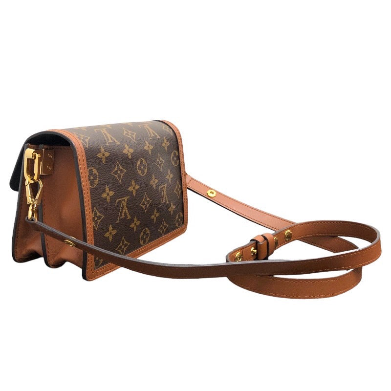 ルイ・ヴィトン LOUIS VUITTON ドーフィーヌMINI M45959 ブラウン PVC レディース ショルダーバッグ