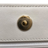 シャネル CHANEL ボーイシャネル チェーンウォレット AP1117 ホワイト ゴールド金具  キャビアスキン レディース ショルダーバッグ