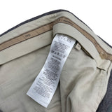 グッチ GUCCI メルトンウールカシミヤショートスラックスパンツ 729864 グレー ウール メンズ ショートパンツ
