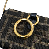フェンディ FENDI ナノバケット 7AR844 キャンバス レディース ショルダーバッグ