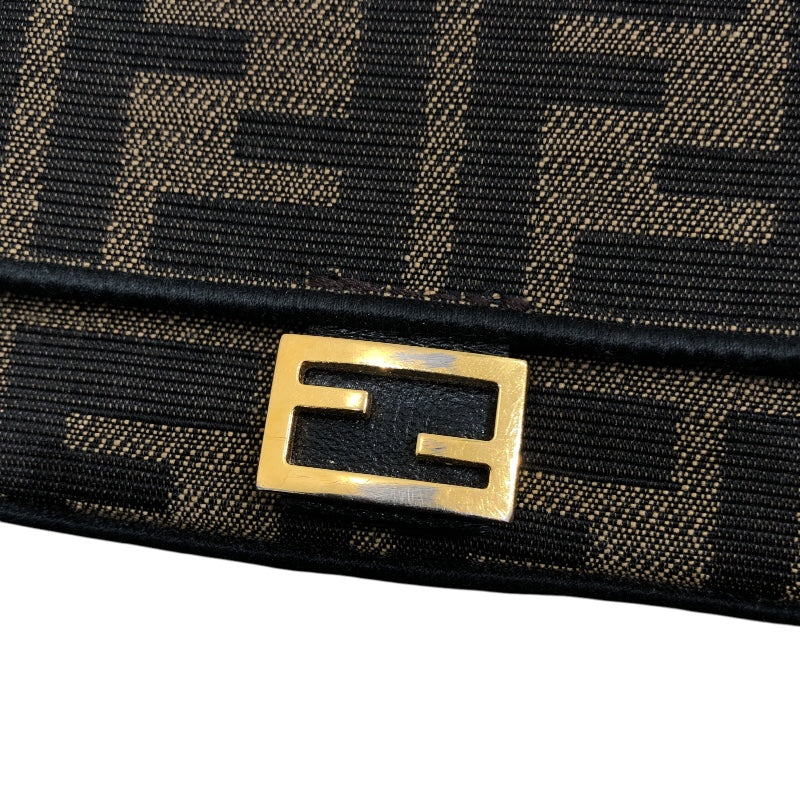 フェンディ FENDI ナノバケット 7AR844 キャンバス レディース ショルダーバッグ