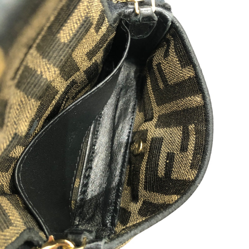 フェンディ FENDI ナノバケット 7AR844 キャンバス レディース ショルダーバッグ