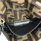 フェンディ FENDI ナノバケット 7AR844 キャンバス レディース ショルダーバッグ