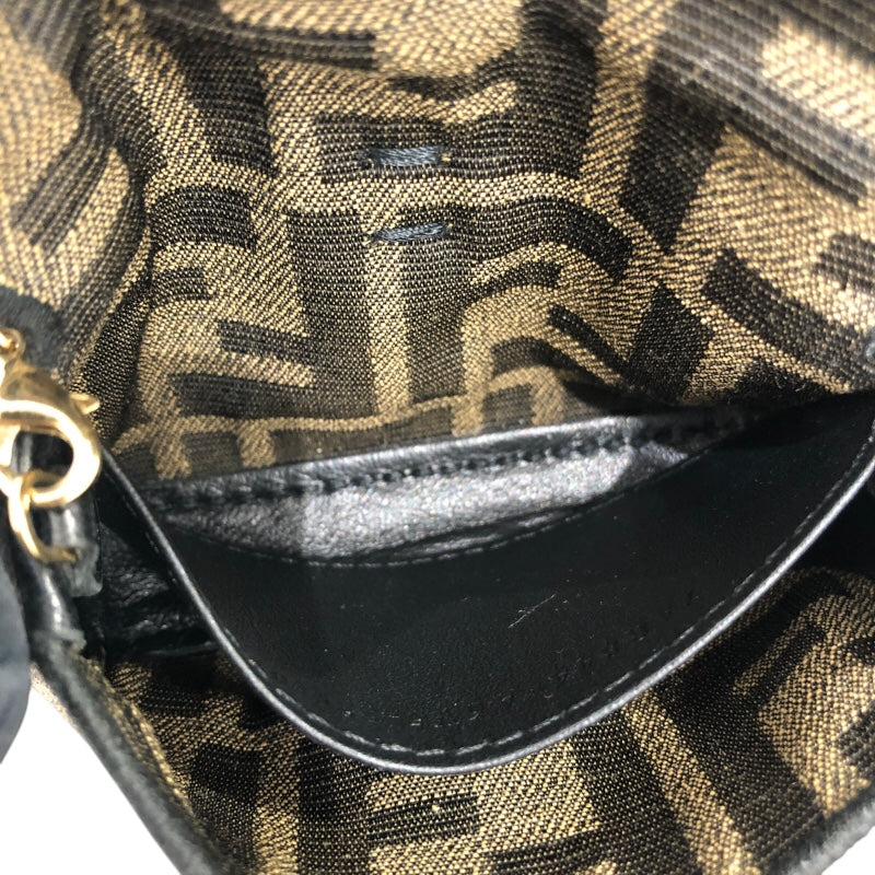 フェンディ FENDI ナノバケット 7AR844 キャンバス レディース ショルダーバッグ