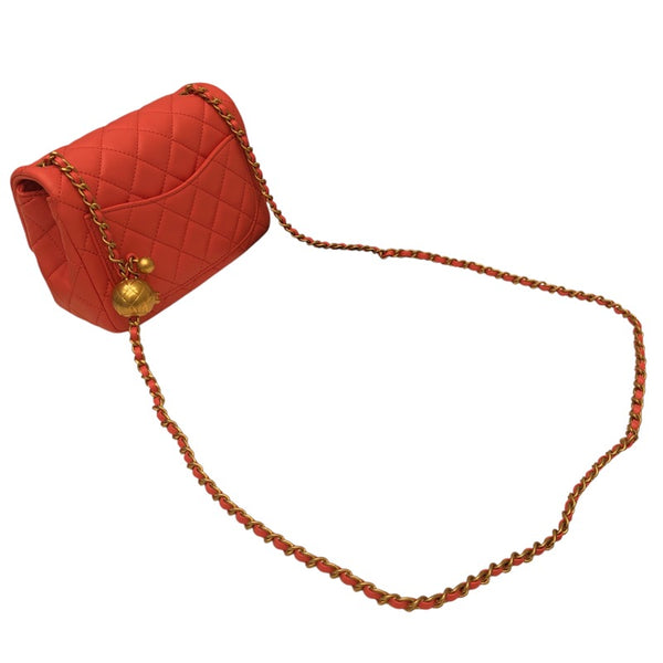 シャネル CHANEL マトラッセボールチェーンショルダー AS1786  ラムスキン レディース ショルダーバッグ