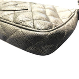 シャネル CHANEL マトラッセワンショルダー ブラック　ゴールド金具 キャビアスキン レディース ショルダーバッグ