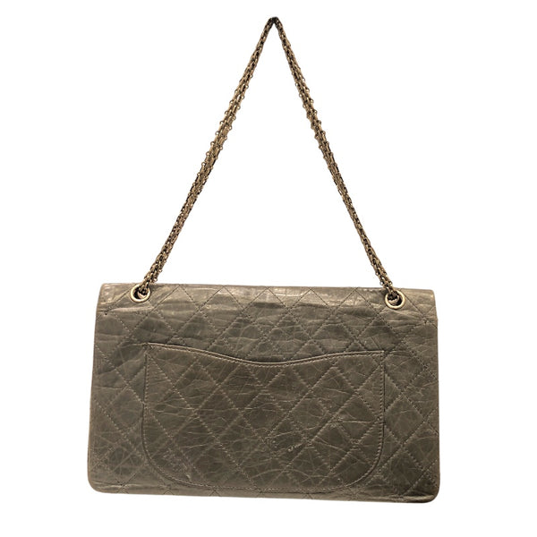 シャネル CHANEL 2.55チェーンショルダー SV金具 レザー レディース ショルダーバッグ
