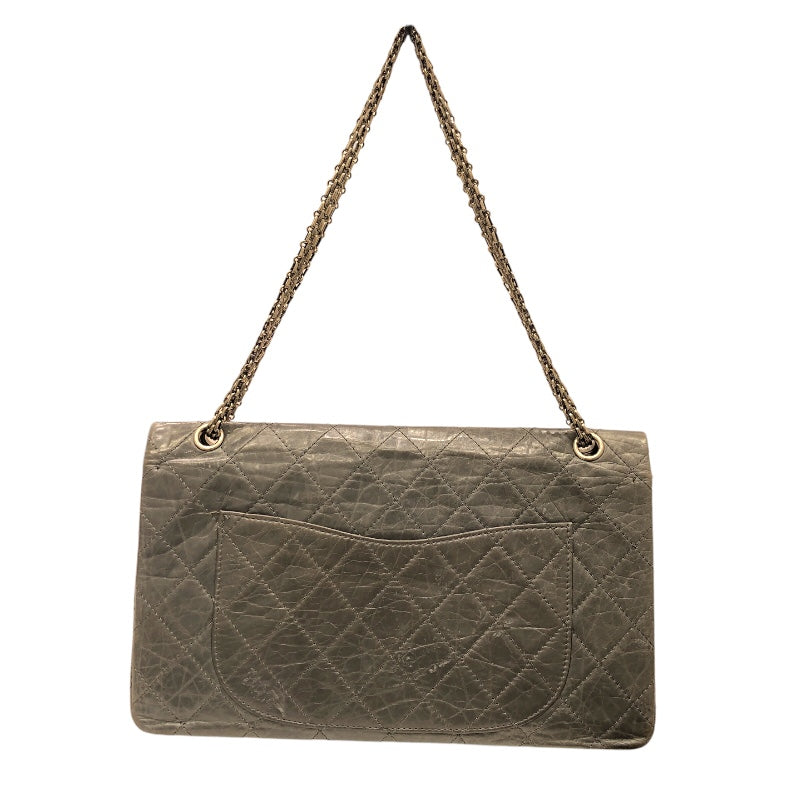 シャネル CHANEL 2.55チェーンショルダー SV金具 レザー レディース ショルダーバッグ