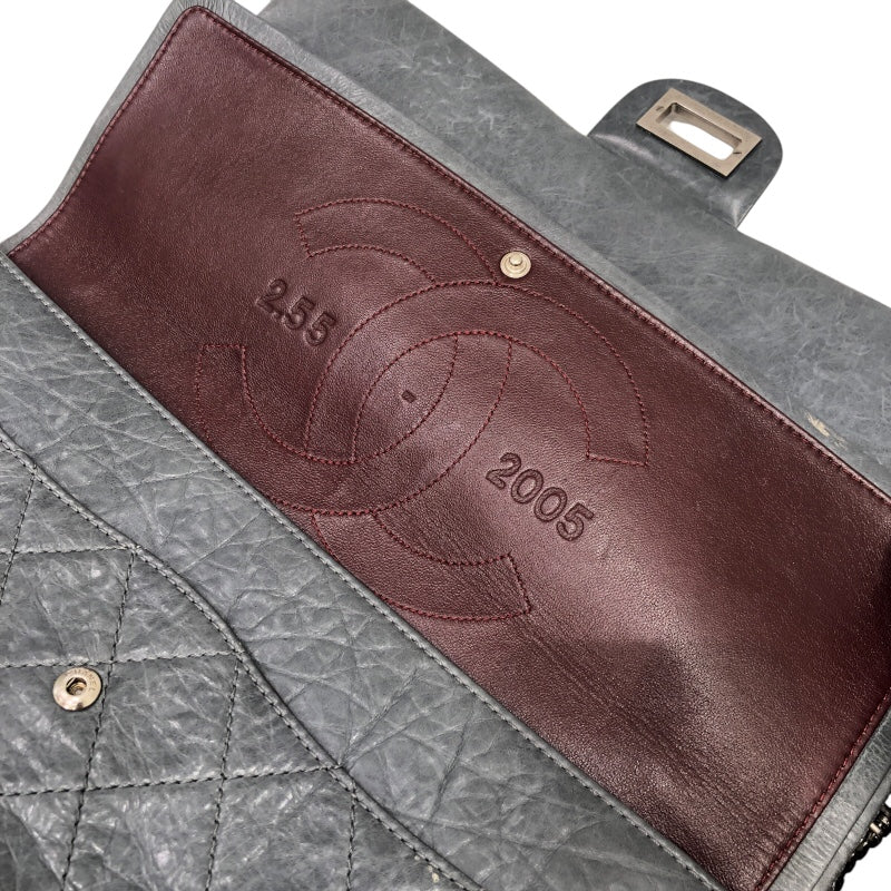 シャネル CHANEL 2.55チェーンショルダー SV金具 レザー レディース ショルダーバッグ