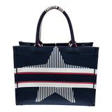 クリスチャン・ディオール Christian Dior ブックトートミディアム　ALPS STAR キャンバス ユニセックス トートバッグ