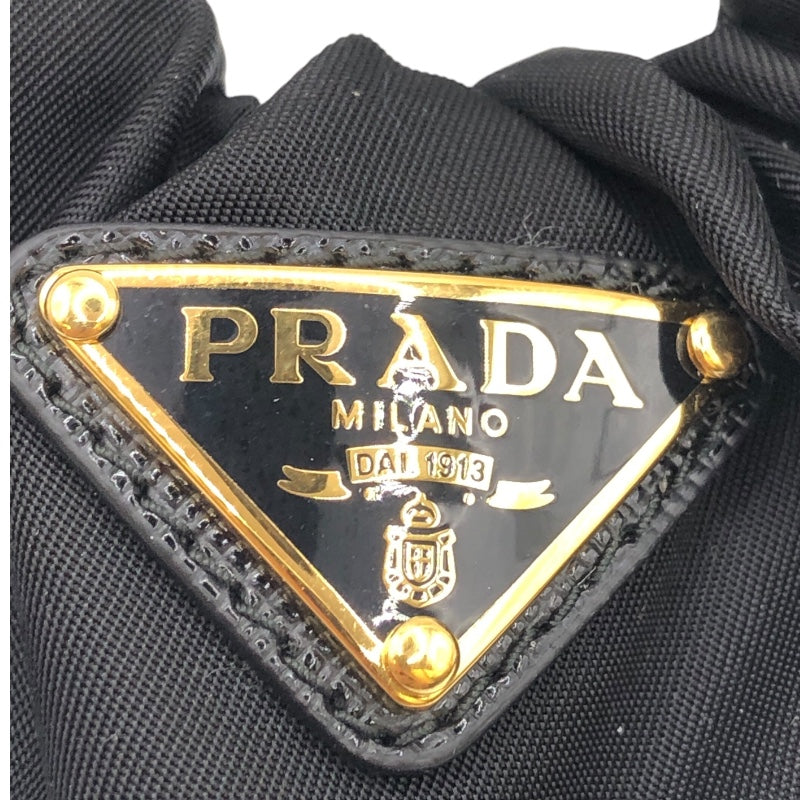 プラダ PRADA Re-Nylon シュシュ ブラック ナイロン アクセサリー