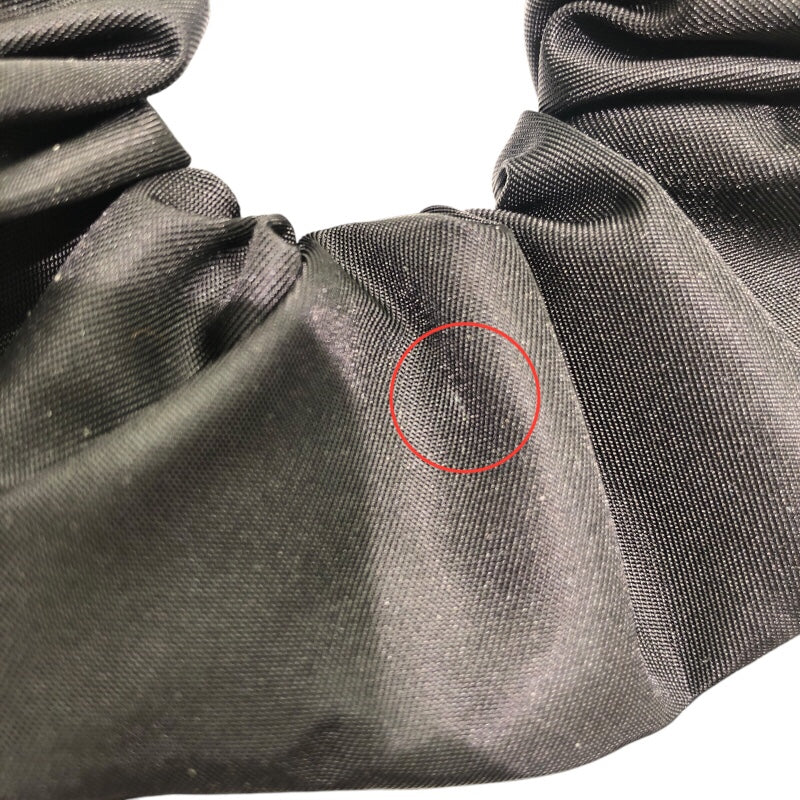 プラダ PRADA Re-Nylon シュシュ ブラック ナイロン アクセサリー