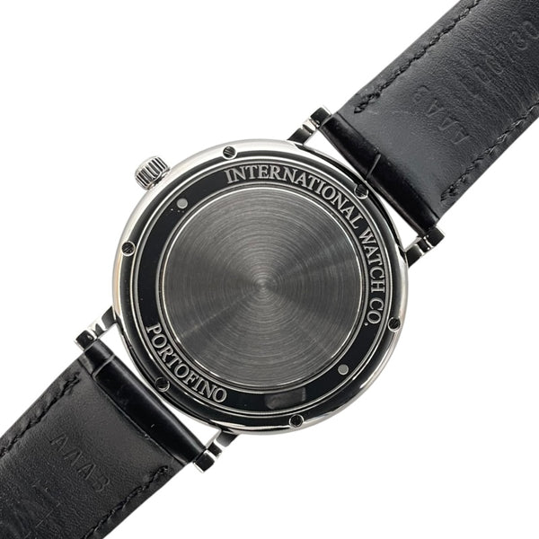 インターナショナルウォッチカンパニー IWC ポートフィノ・オートマティック IW356501 シルバー SS/アリゲーター 自動巻き メンズ 腕時計