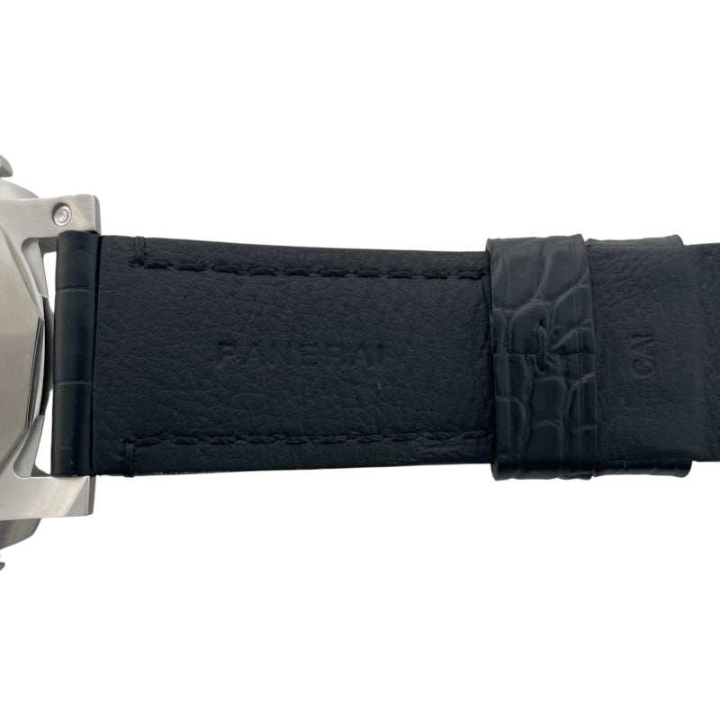 パネライ PANERAI ルミノールクロノ PAM01109 ブラック SS 自動巻き メンズ 腕時計