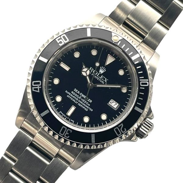 ロレックス ROLEX シードゥエラー 16600 ブラック SS メンズ 腕時計