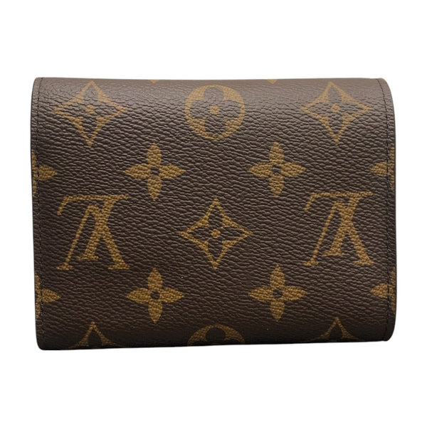 ルイ・ヴィトン LOUIS VUITTON ポルトフォイユ・ヴィクトリーヌ M62472 モノグラム ユニセックス 三つ折り財布