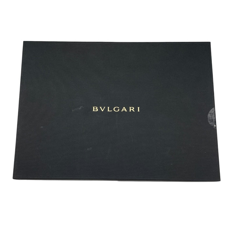 ブルガリ BVLGARI ロゴストール ベージュ ウール/シルク