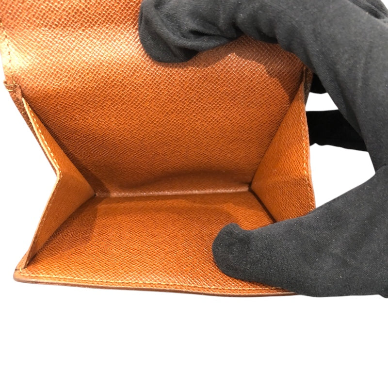 ルイ・ヴィトン LOUIS VUITTON ポルトモネ・ビエ・カルトクレディ M61652 モノグラム レディース 二つ折り財布