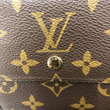 ルイ・ヴィトン LOUIS VUITTON ポルトモネ・ビエ・カルトクレディ M61652 モノグラム レディース 二つ折り財布
