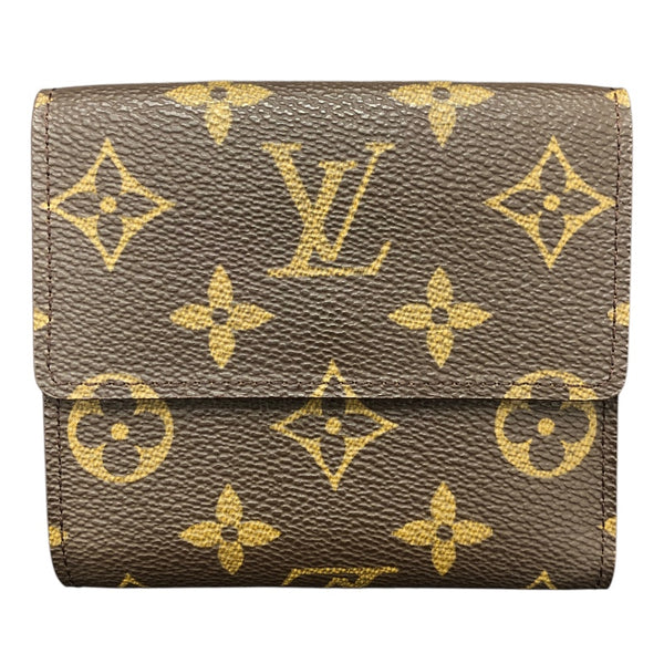 ルイ・ヴィトン LOUIS VUITTON ポルトモネ・ビエ・カルトクレディ M61652 モノグラム レディース 二つ折り財布