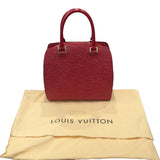 ルイ・ヴィトン LOUIS VUITTON ポンヌフ M52057 カスティリアンレッド エピレザー レディース ハンドバッグ