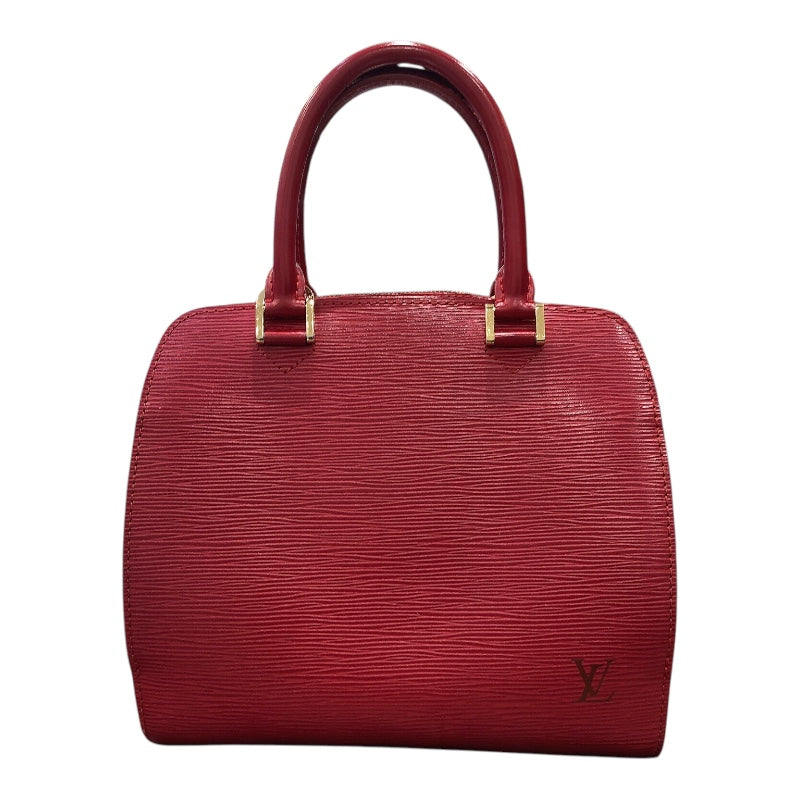 ルイ・ヴィトン LOUIS VUITTON ポンヌフ M52057 カスティリアンレッド エピレザー レディース ハンドバッグ
