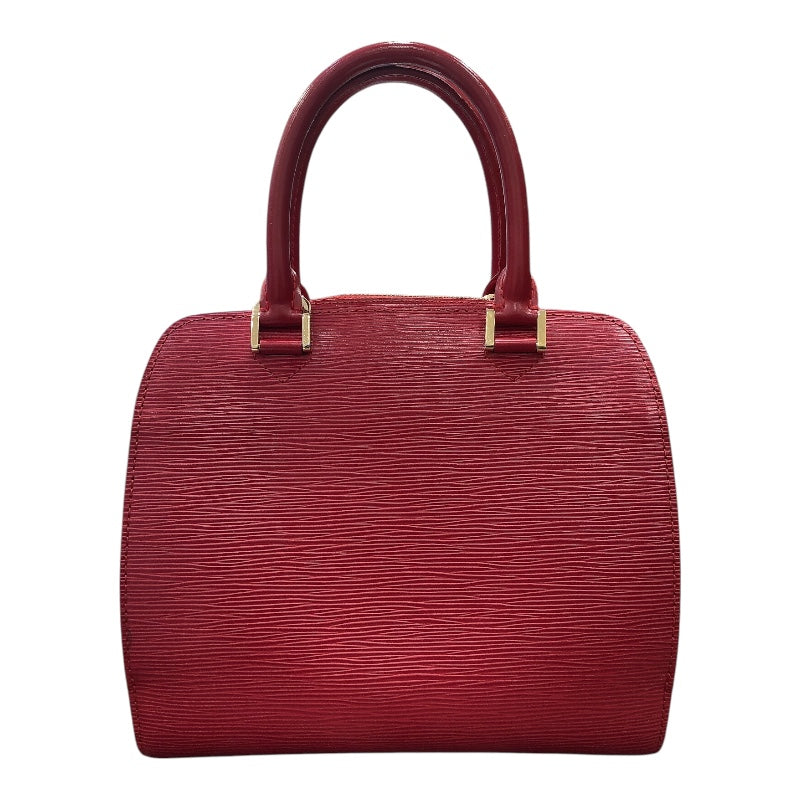 ルイ・ヴィトン LOUIS VUITTON ポンヌフ M52057 カスティリアンレッド エピレザー レディース ハンドバッグ