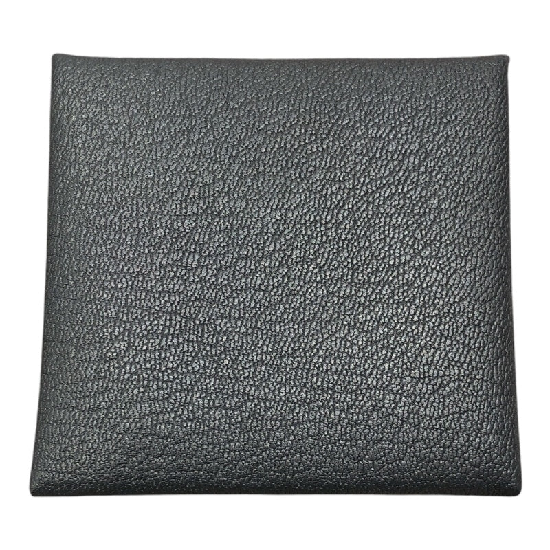 エルメス HERMES バスティア ヴェルソ W刻 アルドワーズ/ブルーイドラ シェーブル レディース コインケース