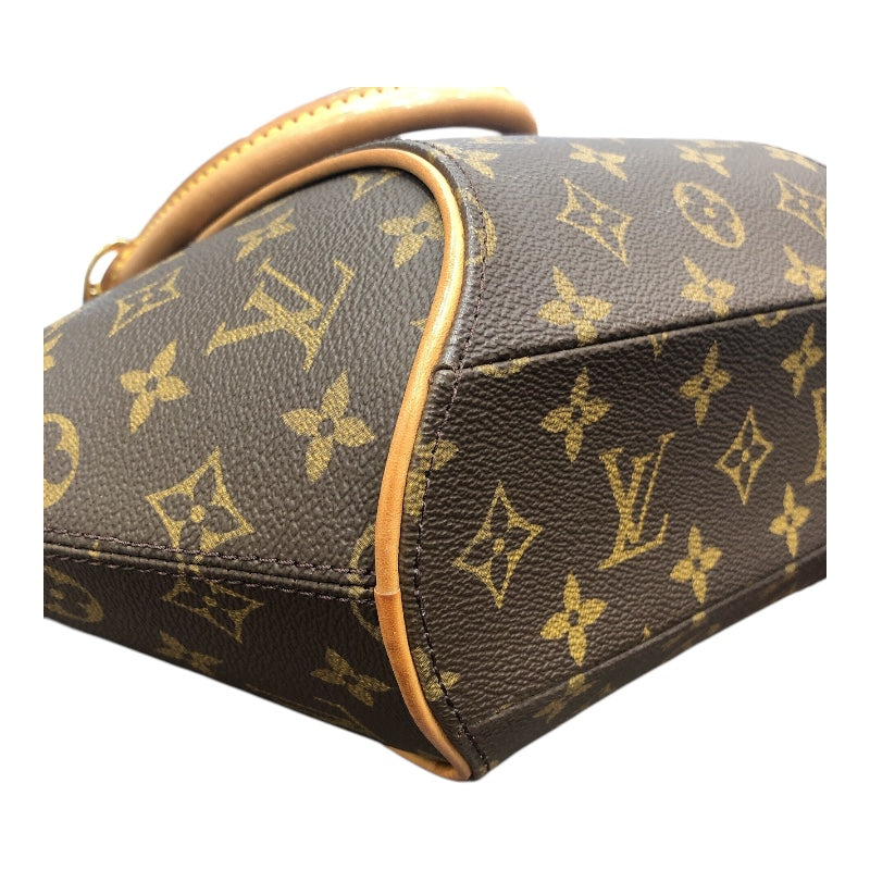 ルイ・ヴィトン LOUIS VUITTON エリプスPM M51127 ブラウン PVC レディース ハンドバッグ